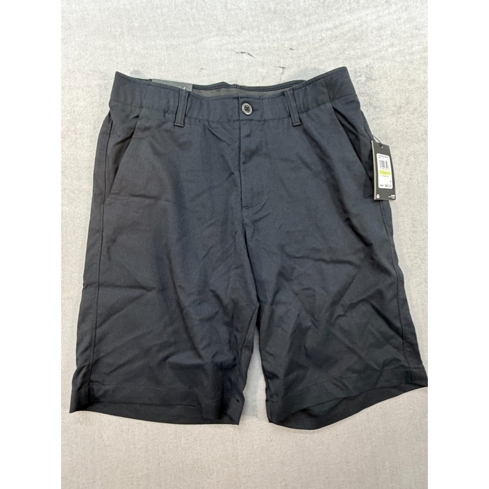 Under Armour UA Mens Flat-Front Showdown Golf Shorts 1309547 Black 001 Size 30